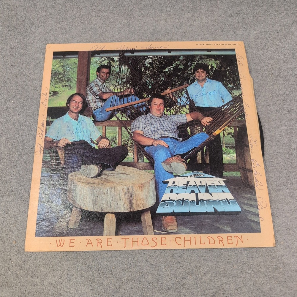 Heaven Bound We Are Those Children Vinyl LP Windchime Records 1981 Gospel